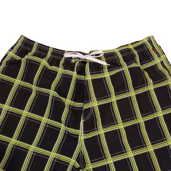 NBN Gear Checkered Swim Trunks Men's Size 5X - Picture 2 of 7
